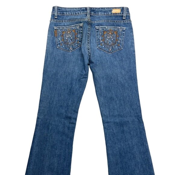 Vintage Y2K Paige Low Rise Bootcut Jeans Size 28 Long - Picture 5 of 9